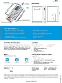 img 1 attached to 🔒 Certgate AirID 2 Bluetooth Контактный смарт-картридер: поддержка САС для Mac и Windows (несовместим с iPhone/Android)