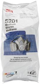 img 2 attached to 3M 5201 Thermoplastic Disposable Respirator