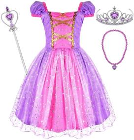 img 4 attached to 👑 G C Princess Costume Birthday Cosplay" -> "G C Princess Costume Cosplay for Birthday Parties