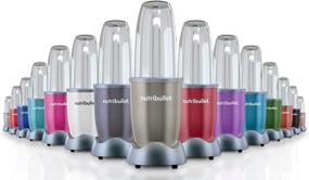 img 4 attached to NutriBullet Pro - 13-Piece High-Speed Blending System with Recipe Book (900 Watts)