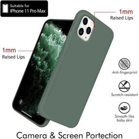 img 2 attached to IPhone Silicone Compatible Microfiber Protective