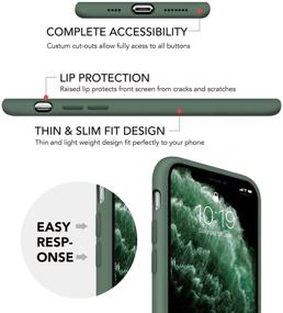 img 3 attached to IPhone Silicone Compatible Microfiber Protective