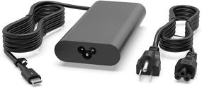 img 4 attached to 💻 Dell-XPS 15 9500 9575 17 9700 Laptop USB C Charger with 130W Power Supply Adapter Cord