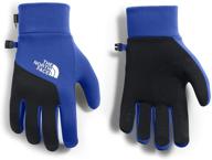 🧤 nordic blue etip gloves by north face: touch-enabled winter wear logo