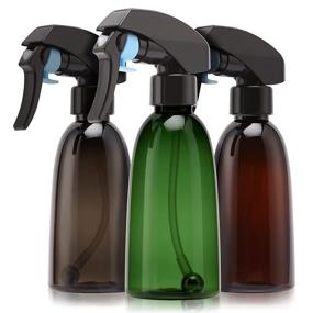 img 4 attached to 💦 ZIBARBER Plastic Bottles Misting Bottle: Stay Refreshed with Mist Coolness