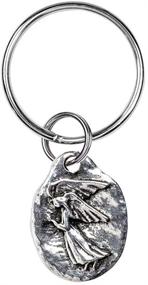 img 4 attached to Danforth Keyring Guardian Pewter Handcrafted