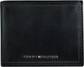 img 4 attached to Men's Accessories - Tommy Hilfiger Leather Wallet for Men