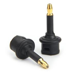 img 3 attached to 🔌 2Pack Цифровой оптический Toslink на разъем 3,5 мм Jack (Mini Toslink) адаптер для аудио - улучшенный SEO