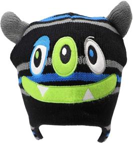 img 2 attached to 🧢 Trendy Winter Earflap Monster Accessories for Boys, Ideal for Cold Weather