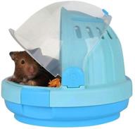 portable hamster suitable hide out measures logo