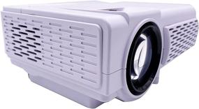 img 2 attached to 📽️ RCA Bluetooth HD LED Home Projector - White, with Wireless Connectivity