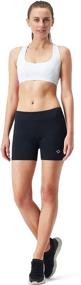 img 1 attached to NAVISKIN Women's 4" Active Volleyball Shorts: Get the Perfect Compression for Training and Workouts