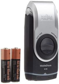 img 1 attached to 💇 Braun M90 Mobile Electric Shaver: Precision Trimmer, Washable - Perfect Razor for Men