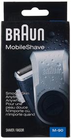 img 3 attached to 💇 Braun M90 Mobile Electric Shaver: Precision Trimmer, Washable - Perfect Razor for Men