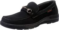 👞 elanroman leather moccasin loafers - premium slip-on men's shoes logo