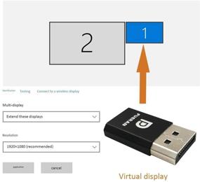 img 2 attached to 🔌 FUERAN DP - Эмулятор дисплея DisplayPort EDID Emulator Plug (6 штук) для безголового устройства 2560x1600@60Гц