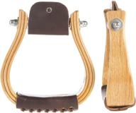 🪅 aime imports oakwood 2-inch wooden stirrup: superior quality and durability logo