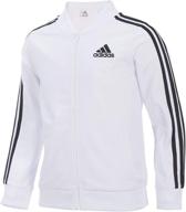 🏼 adidas girls' tricot bomber track jacket - youth athletics collection логотип