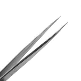 img 3 attached to 🔧 Ultimate Precision: LASHVIEW Vetus Pointed Stainless Steel Tweezers for Pro Eyelash Extension, Nail Art & Medical Use