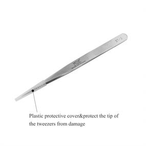 img 1 attached to 🔧 Ultimate Precision: LASHVIEW Vetus Pointed Stainless Steel Tweezers for Pro Eyelash Extension, Nail Art & Medical Use