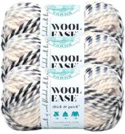 пряжа lion brand wool ease moonlight логотип