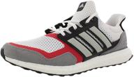 white adidas ultraboost men's athletic shoes | men's sneakers logo
