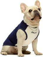 fitwarm 100% cotton embroidered dog shirts: stylish pet clothes for puppies and cats логотип