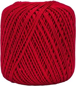 img 3 attached to Модный красный вязальный нитяной бобинный материал - обзор и руководство по покупке Coats Crochet 182.0006