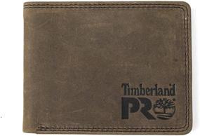 img 4 attached to Timberland PRO Leather Bifold Pullman Men's Accessories for Wallets, Card Cases & Money Organizers