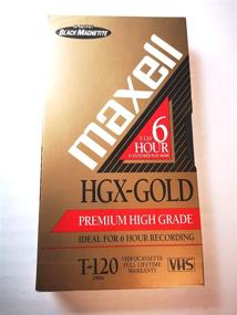 img 2 attached to Макселл HGX-Gold T-120 Премиум высокого класса пустая VHS-кассета - 6 часов записи высокого качества