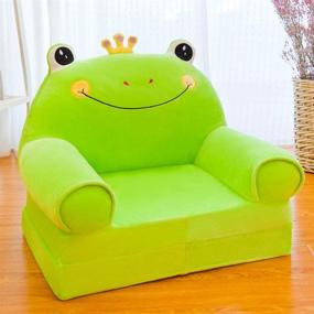 img 3 attached to 🪑 Olpechee Foldable Children's Backrest Armchair: A Must-Have for Kids' Home Store