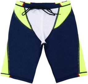 img 1 attached to 🩳 Aivtalk Boys' Swimsuit Swimshorts with Adjustable Drawstring Waistband - Clothing for Boys