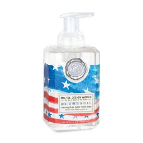 img 1 attached to Red, White &amp; Blue Michel Design Works Foaming Hand Soap