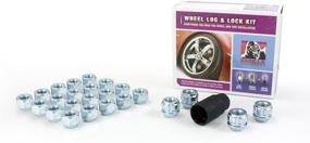 img 4 attached to Enhanced Security with Gorilla Automotive 70743 Acorn Open End Chrome Lug Nut and Lock System (14mm x 1.50 Thread Size)