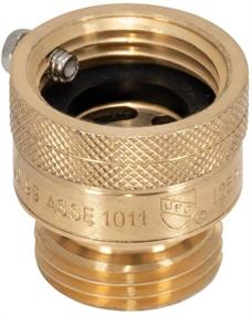 img 4 attached to 🚰 EZ-FLO 20199: Brass Hose Bibb with Anti-Siphon Vacuum Breaker - Unbeatable Quality and Performance