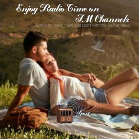 img 2 attached to Vintage Retro Radio, Greadio Walnut Wooden Bluetooth Speaker with FM Radio & Bluetooth 4.2, Classic Old Fashioned Style, Enhanced Bass, Powerful Volume, TF Card/AUX for Home, Office, Kitchen