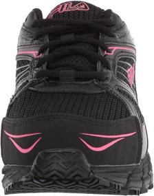 img 3 attached to 👟 Fila Women's Memory Reckoning 8 Slip Resistant Steel Toe Running Shoe: Enhanced Foot Protection with Ultimate Comfort