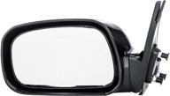 🚘 надежное левое зеркало двери для водителя, не складывающееся для toyota camry, собранного в сша - to1320167 (2002-2006) логотип