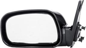 img 4 attached to 🚘 Dependable Direct Left Driver Side Non-Folding Door Mirror for Toyota Camry USA Built - TO1320167 (2002-2006)