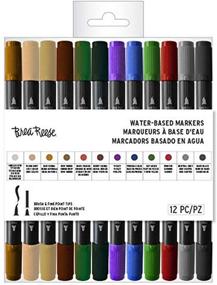 img 1 attached to Brea Reese Water Based Markers Neutral
