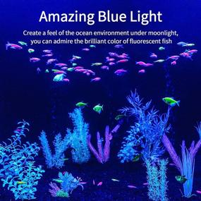 img 3 attached to 🐠 Enhance Your Aquatic Experience with LVYTECH Submersible Aquarium Light: Timer, Waterproof, Adjustable Brightness, Remote Control