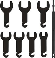 🔧 chnamog-1 43300 pneumatic fan clutch wrench set - compatible with ford, gm, jeep, and chrysler - fan clutch removal tool kit logo