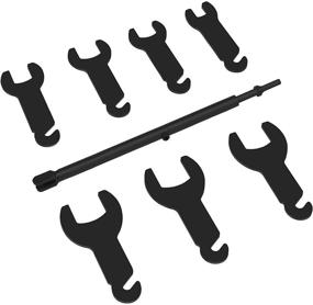 img 3 attached to 🔧 Chnamog-1 43300 Pneumatic Fan Clutch Wrench Set - Compatible with Ford, GM, Jeep, and Chrysler - Fan Clutch Removal Tool Kit