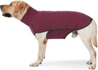 warm and stylish heywean dog fleece sweaters: sleeveless and pullover design sweatshirt vest for dogs of all sizes логотип