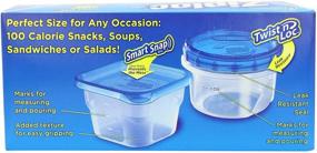 img 2 attached to 🔒 Ziploc Containers Variety Pack, 12-Count (2 Packs)