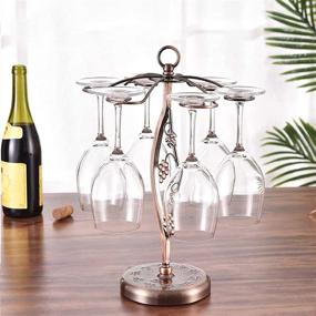 img 3 attached to NILICAN Stemware Kitchen Decoration 15In10In