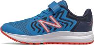 👟 new balance kid's 519 v2 hook and loop running shoe: comfort and convenience for young athletes logo