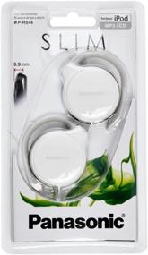 img 1 attached to Panasonic RP-HS46 Slim Clip-Type Earphones in White: Quality Sound On-the-Go