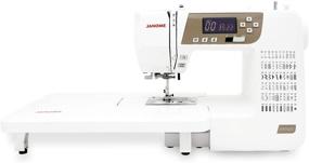 img 3 attached to Unlock Your Creativity with Janome 3160QDC-T 🧵 Sewing and Quilting Machine: Includes Bonus Quilt Kit!