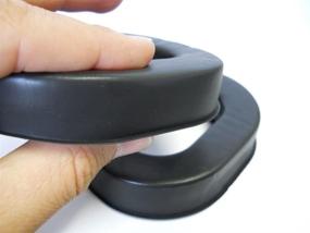img 2 attached to 🎧 Enhance Comfort & Noise Isolation: Gel Ear Seals for David Clark Aviation Headsets - 40243G-02